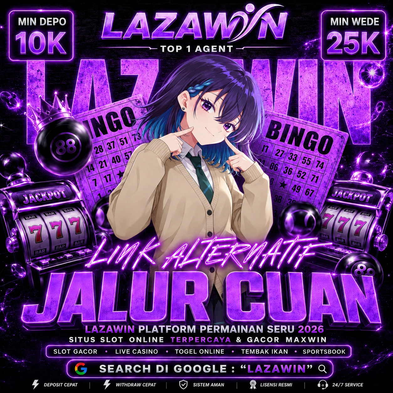 LAZAWIN Platform Permainan Seru Dengan Berbagai Bonus Profit 2026